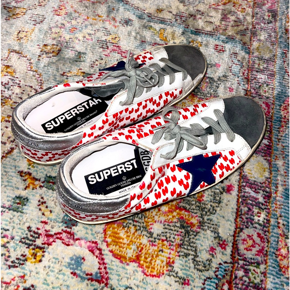 Golden Goose Low Top Sneakers! Like New